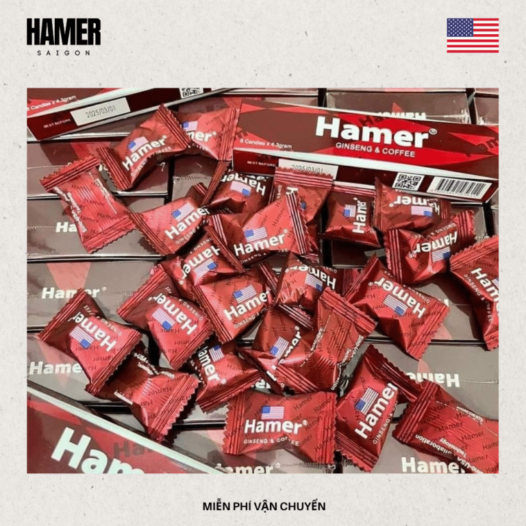 kẹo ngậm hamer mỹ chính hãng