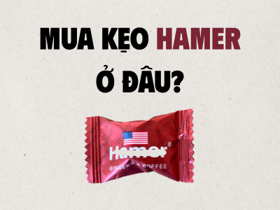 Địa điểm bán kẹo sâm Hamer chính hãng