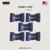 Hộp kẹo sâm Xtreme Candy nhỏ. Quy cách đóng gói 5 viên