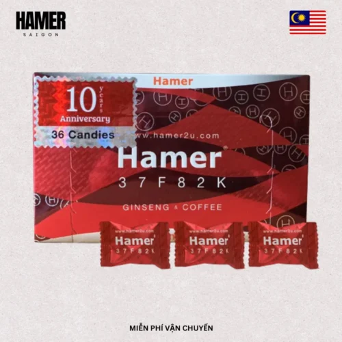 Kẹo Sâm Hamer 37F82K Chính Hãng – Hộp 36 Viên